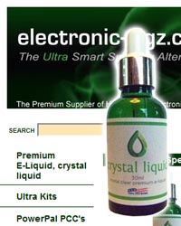 Electronic Cigz e-liquid store