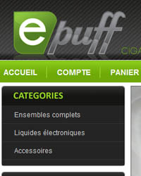 ePuff e-liquid store