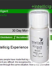 Intellicig e-liquid store