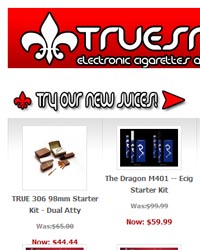 Truesmoker e-liquid store