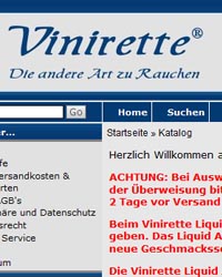 Vinirette e-liquid store