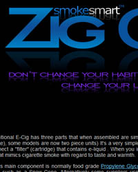 Zig Cigs e-liquid store